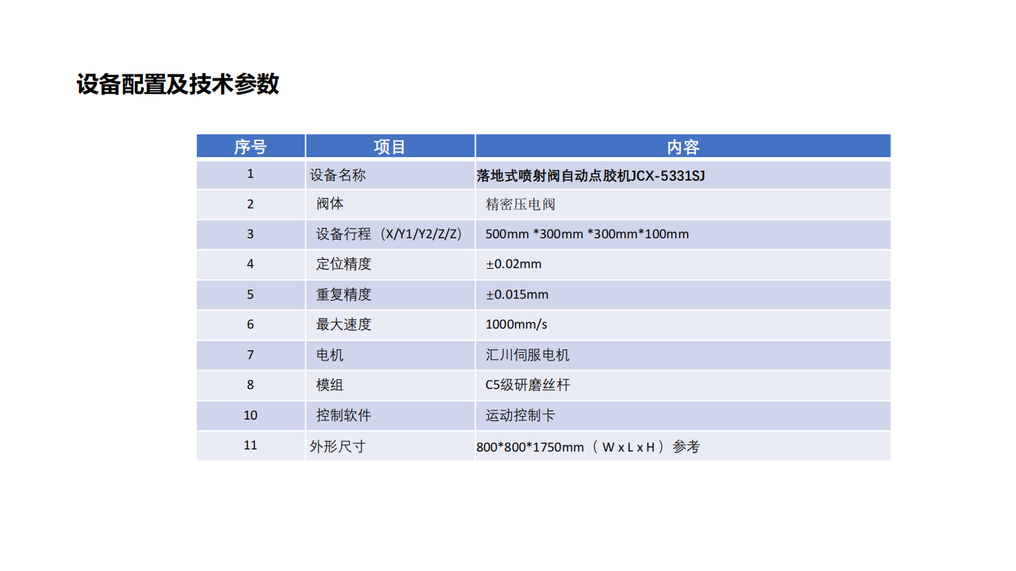 JCX-5331SJ落地式喷射阀自动点胶机