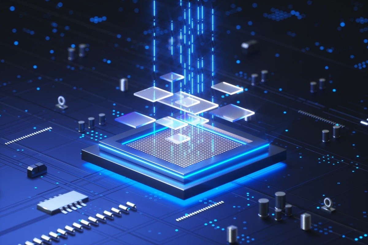 集成电路点胶机应用案例