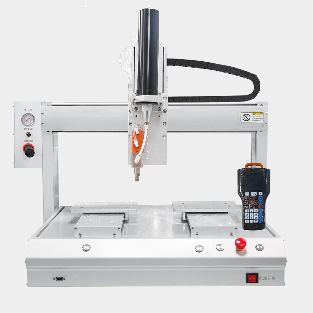JCX-300GJ5331聚诚鑫双工位300ml炮筒点胶机